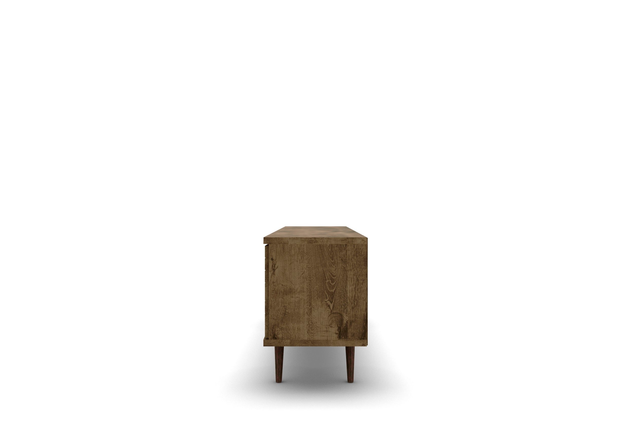 TV Stand in Rustic Brown