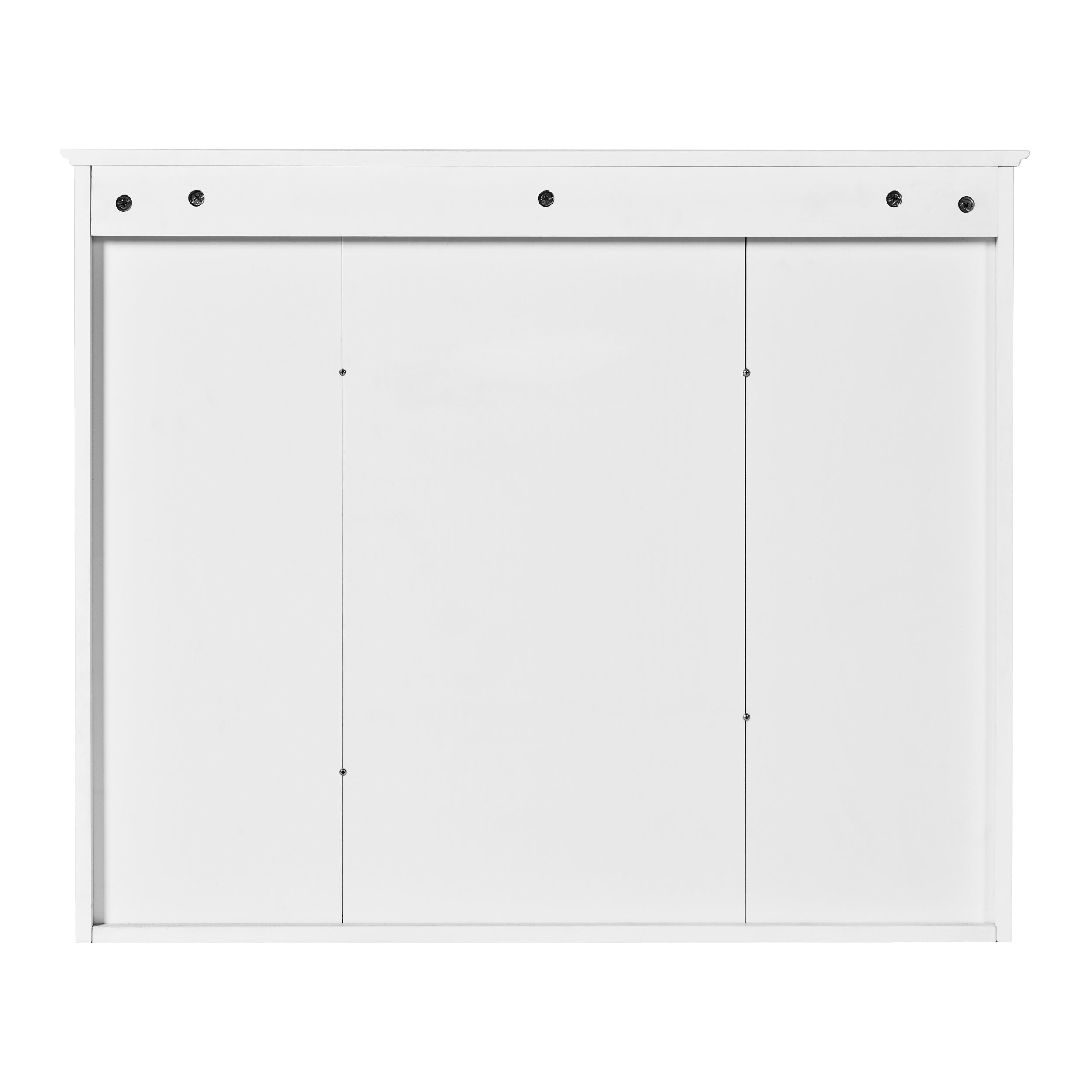 35'' x 28'' Wall Mounted Bathroom Medicine Cabinet, Modern Bathroom Wall Cabinet with Mirror, Mirror Cabinet with Open Shelves