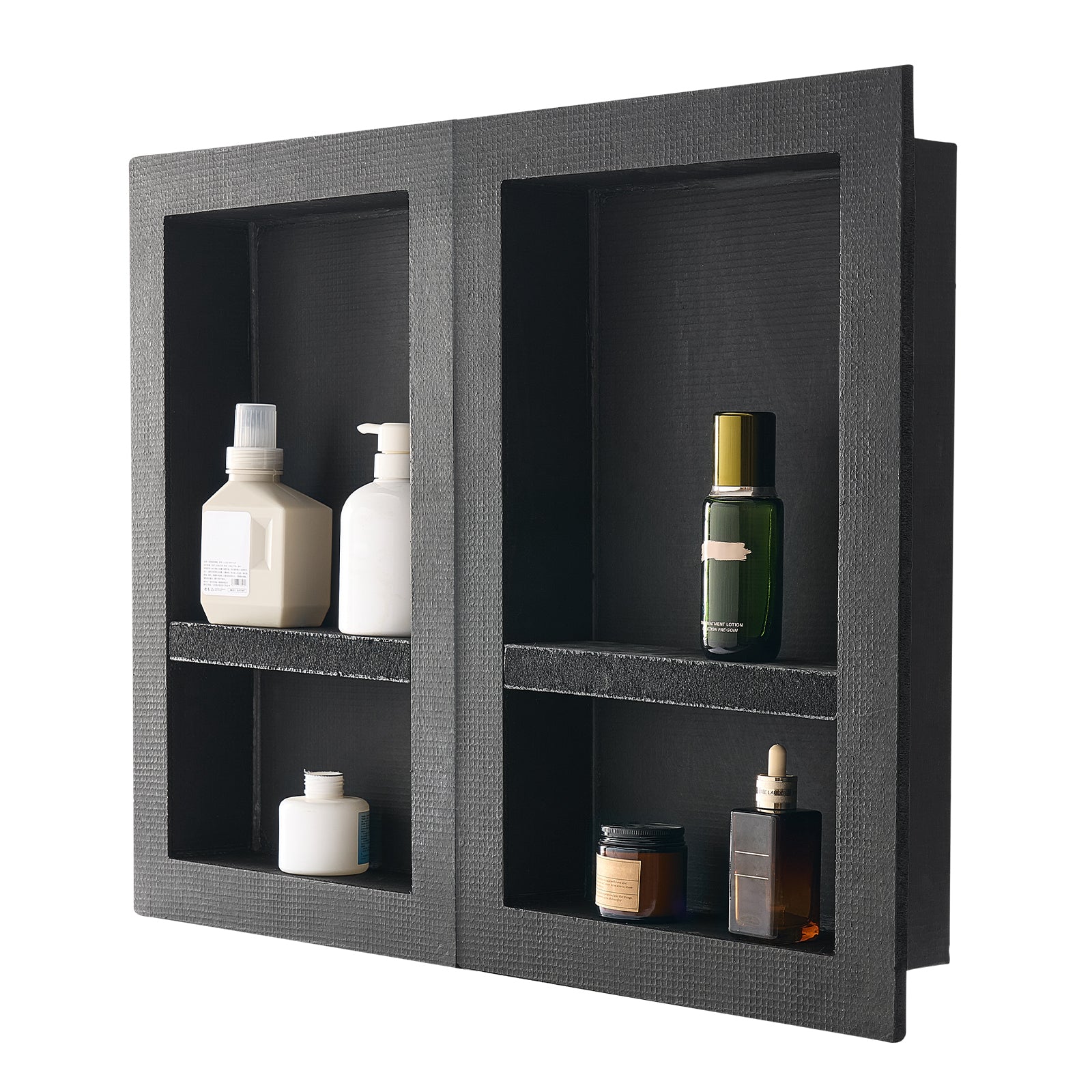 Shower Niche 16"x 24" 16"x 24"Recessed Wall Organizer for Bathroom