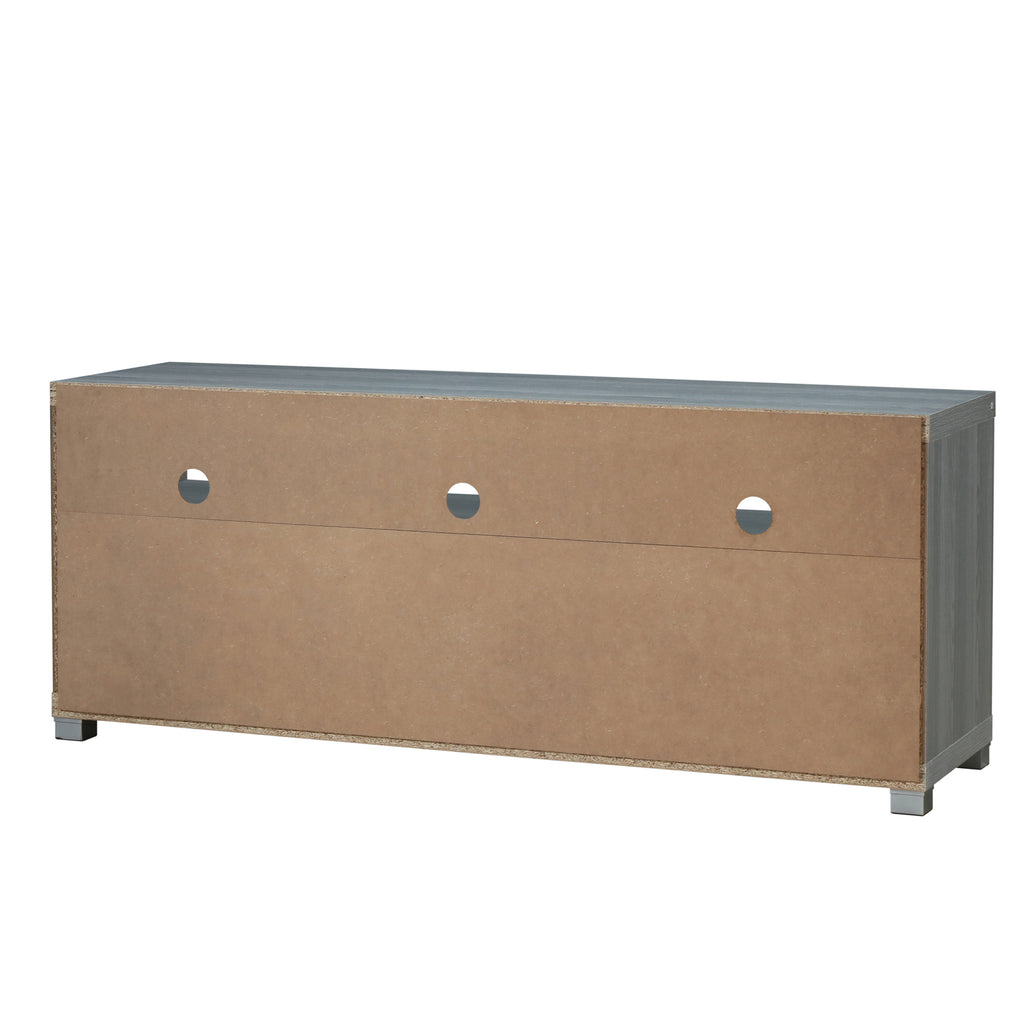 Durbin TV Stand for TVs up to 65in, Grey