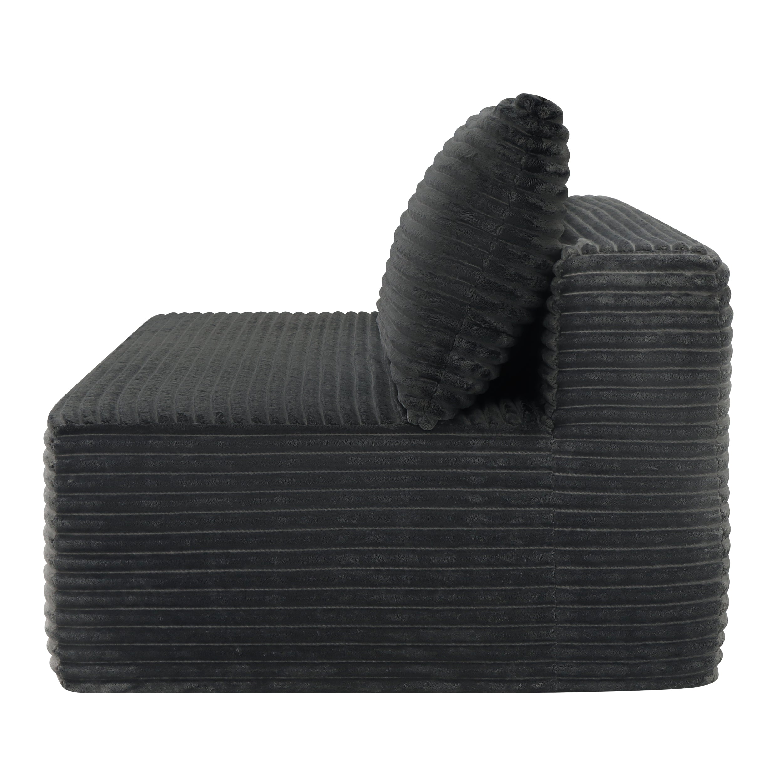 58 inch 2 seat median longue with plush grey velvet, cup holder, flexible matching, mainly for living room use.