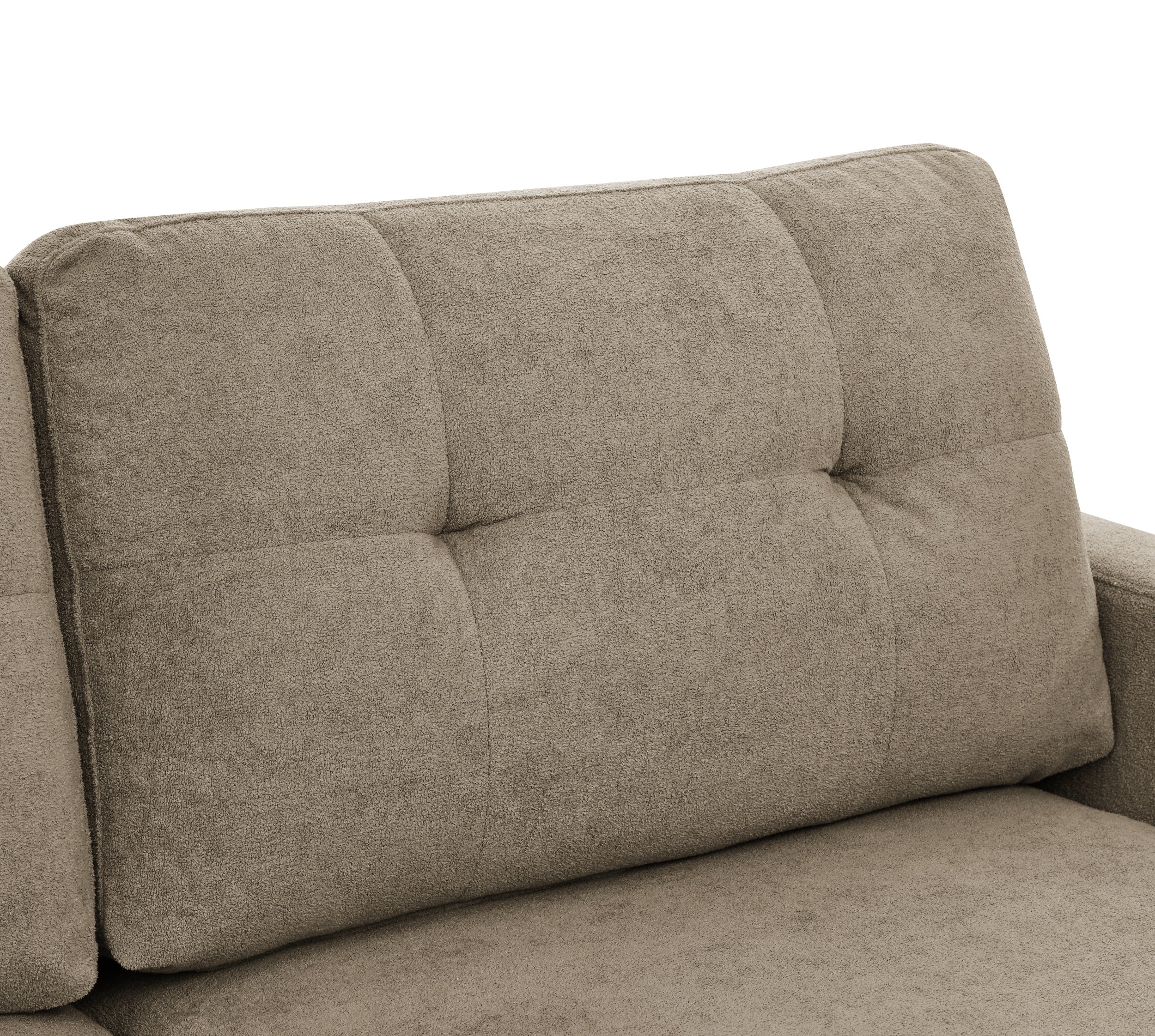 67.7" Wide Mid Century Modern Upholstered Tufted Loveseat Sofa With Wooden Legs