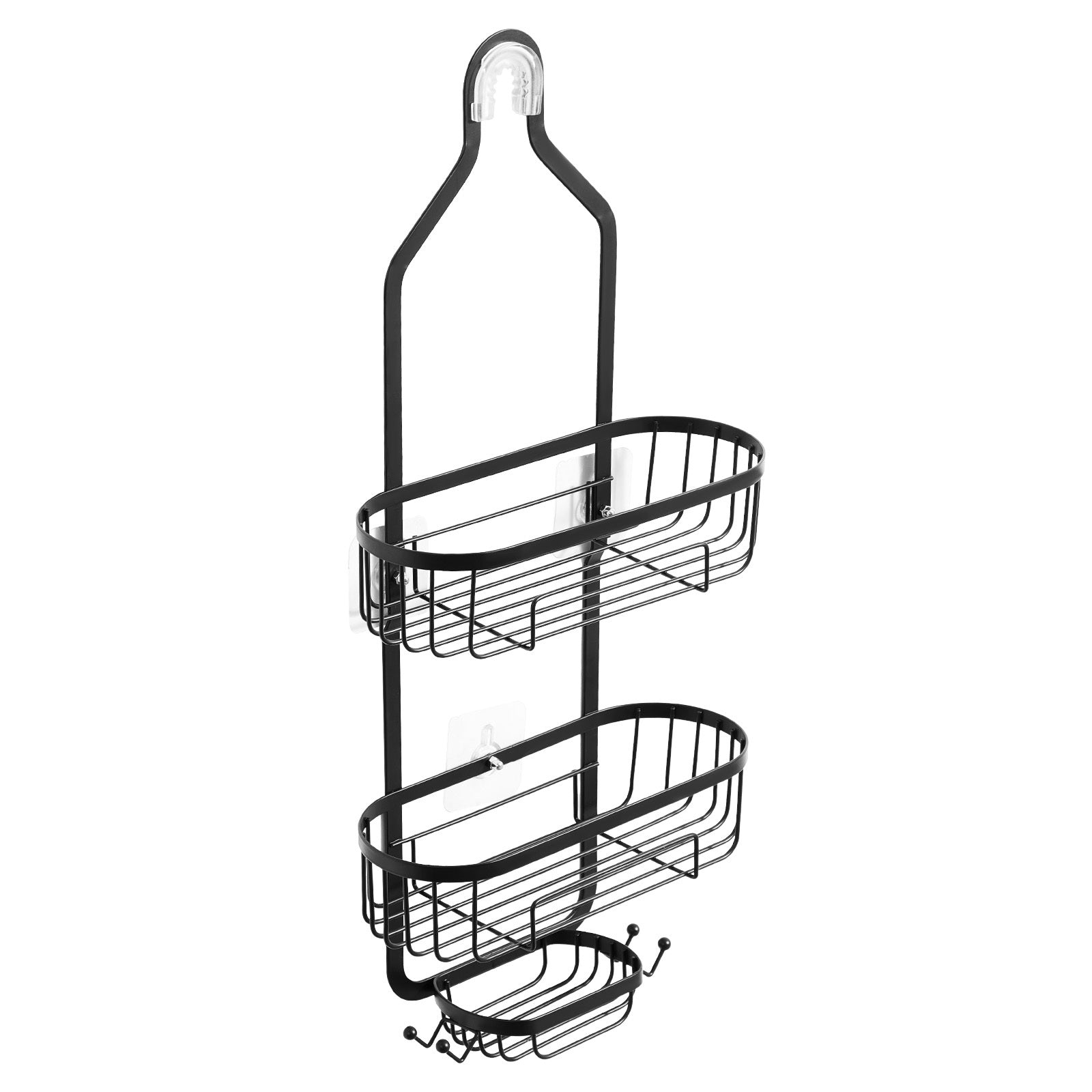 Shower Caddy 3 Tier Hanging Bathroom Shower Storage Organization Shelves Rack