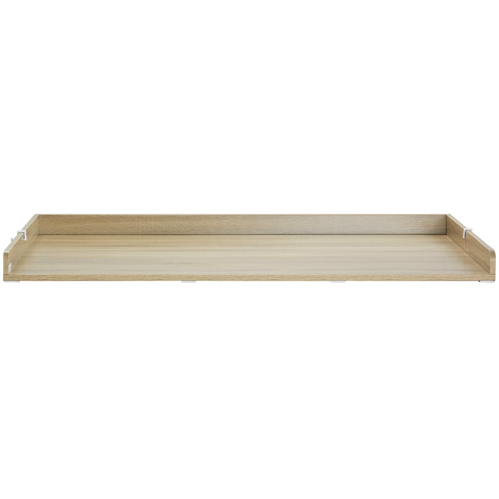 Washer Dryer Countertop, 54" x 27" Wooden Washer and Dryer Countertop, Water Resistant Laundry Machine Topper Cover with Anti Slip Pads, for Laundry Room Organization and Storage, Oak